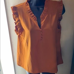 Cute  Orange blouse